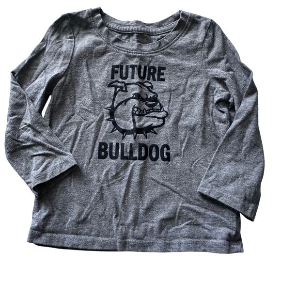 Cat & Jack Future Bulldog Graphic Tee - 18 Months - Picture 1 of 3
